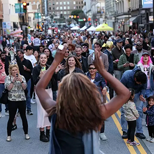 Downtown First Thursday (photo by: Scott Strazzantethe)